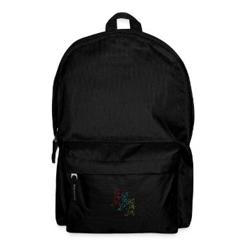 Walzer Paartanz - Rucksack - Schwarz - Vorne