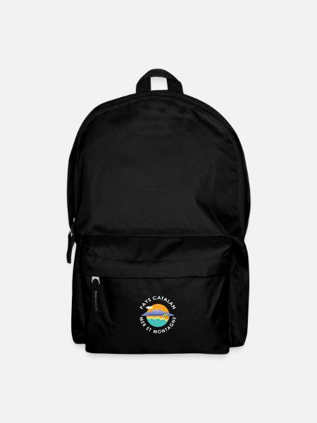 Catalan country sea and mountain - Backpack - black
