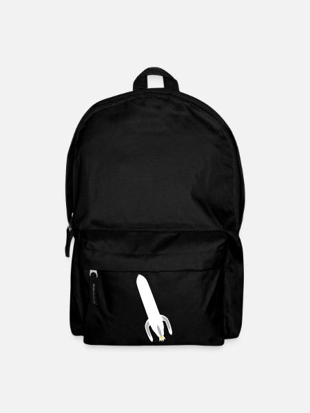 Raumschiff - Rucksack - Schwarz