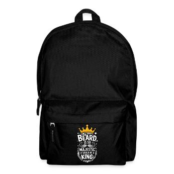 Bart Schnurrbart Bärtige Männer - Rucksack - Schwarz - Vorne