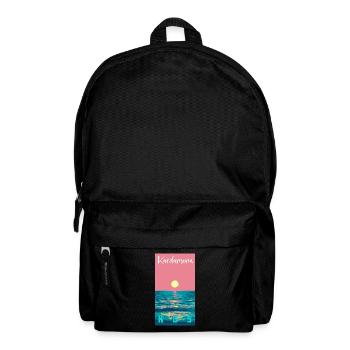 Kardamena Sonnenaufgang Kos - Rucksack - Schwarz - Vorne