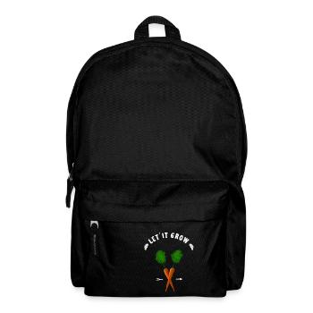 Jardin cultiver des plantes de truie écologie naturelle végétalien - Sac à dos - noir - Devant