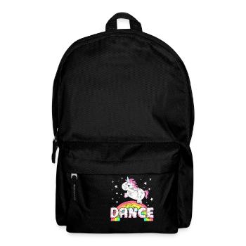 musique de danse ironique cool Unicorn - Sac à dos - noir - Devant