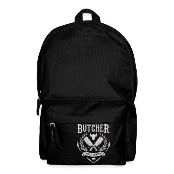 Butcher Butcher Butcher Occupation Shirt Gift - Backpack - black - Front