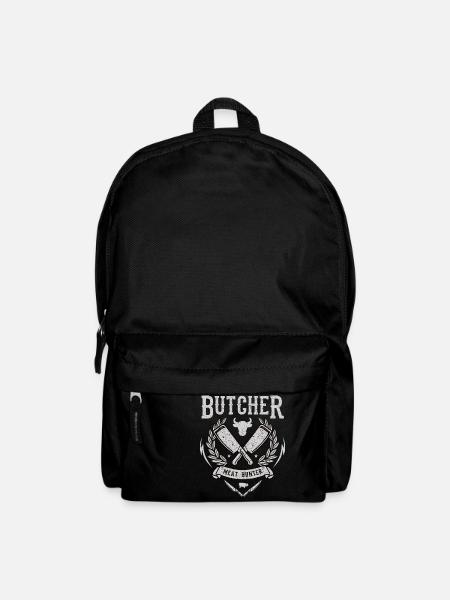 Butcher Butcher Butcher Occupation Shirt Gift - Backpack - black