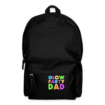 Glow Party Dad - Backpack - black - Front