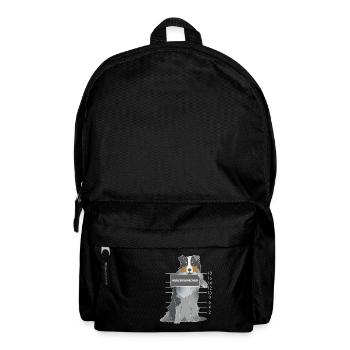 Australian Shepherd heartbreaker dog gift - Backpack - black - Front