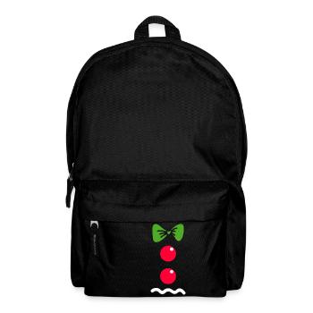 Shirt as a gift for Christmas outfit - Backpack - black - Front