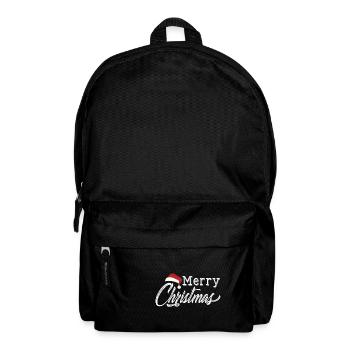 Joyeux Noël / Joyeux Noël CADEAU - Sac à dos - noir - Devant