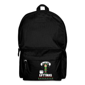 Elf Merry Liftmas bodybuilder Fitness Sports - Sac à dos - noir - Devant