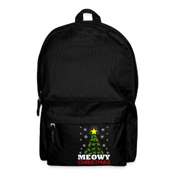 Meowy Arbre de Noël - Sac à dos - noir - Devant