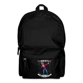 Cadeau de Noël de casse-noisette avec DAB - Sac à dos - noir - Devant