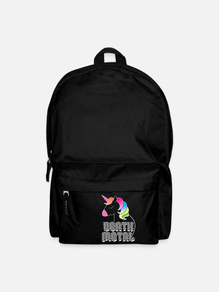 Death Metal Unicorn - Rucksack - Schwarz
