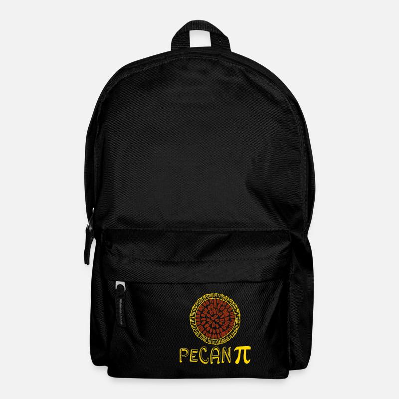 Pecan Pi Day Symbol Funny Science Geek - Backpack - black