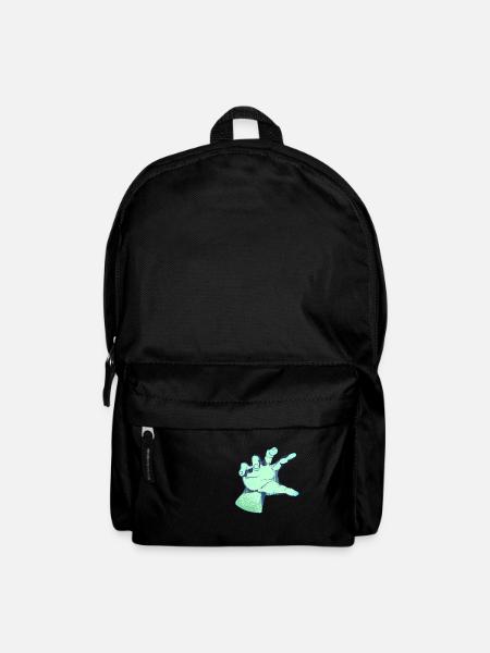 Comic Hand Halloween T-Shirts - Rucksack - Schwarz