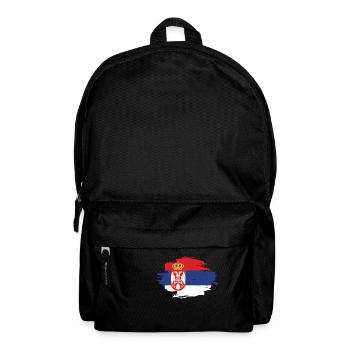 drapeau indigène, l'origine amour Serbie png - Sac à dos - noir - Devant