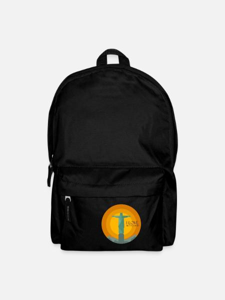 I love Rio de Janeiro - Backpack - black