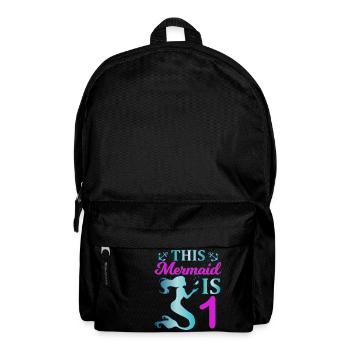 Cette sirène est un - Sac à dos - noir - Devant
