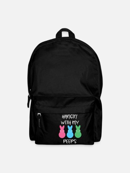 Easter - Easter Bunny - Easter - Gifts - Backpack - black