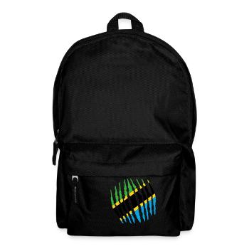 Griffe griffe origine indigène Tanzanie png - Sac à dos - noir - Devant