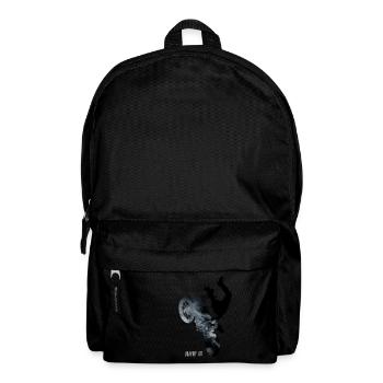 bike Jump Motorcycle Stunt Motocross Sport Biker lol - Backpack - black - Front