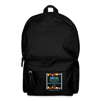 MARCH FOR SCIENCE - EARTH DAY - EARTH DAY - Backpack - black - Front