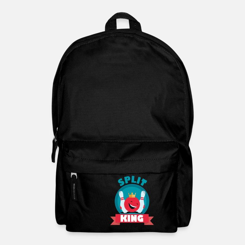 Split King Split Happens Bowling König Team Fun - Rucksack - Schwarz