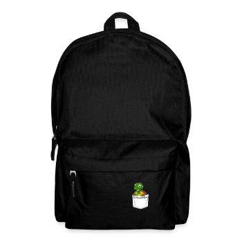 Turtle Reptiles Chest Bag Gift Kawaii - Backpack - black - Front
