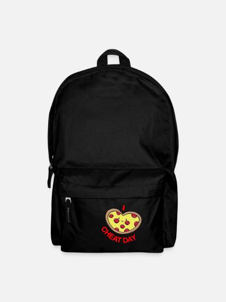 Cheat day pizza - Backpack - black
