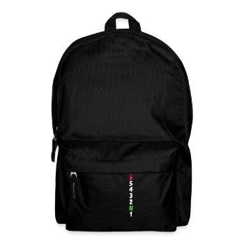 1N23456 Motorcycle Gear Shift Racing Gift - Backpack - black - Front
