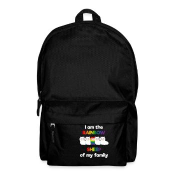 LGBT Gay Gay Lesbiennes Lesbiennes Fun Pride - Sac à dos - noir - Devant