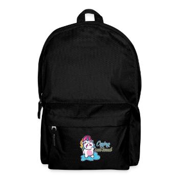 Crying out load - Einhorn weint - unicorn crying - Rucksack - Schwarz - Vorne