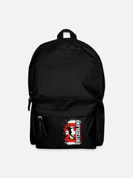 Switzerland Soccer National Team - Gift - Backpack - black