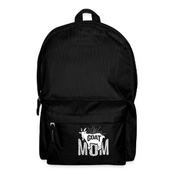 Goat Mom Farmer Goat Lover T Shirt Gift - Rucksack - Schwarz - Vorne