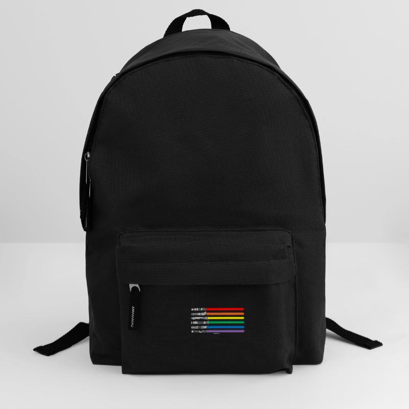 Cadeau de bannière LGBT PRIDE épée laser Sac à dos