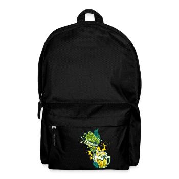 Hopfen Malz Craft Bier Krug Alkohol Hobbybrauer - Rucksack - Schwarz - Vorne