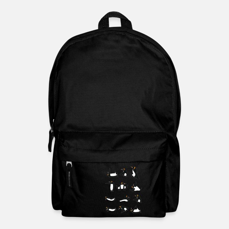 Penguins doing Yoga - Rucksack - Schwarz