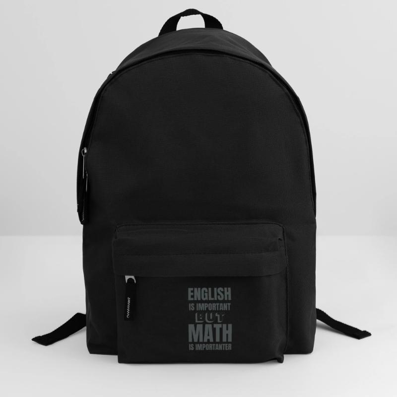 Math teacher mathematician math student gift idea Backpack