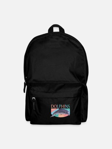 Delfin - Rucksack - Schwarz