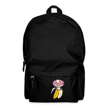 Banana Gift Food Porn Donut Shirt - Sac à dos - noir - Devant