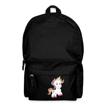 Einhorn - Rucksack - Schwarz - Vorne