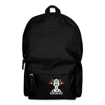 Geocacher - Pretty design for the whole family - Backpack - black - Front