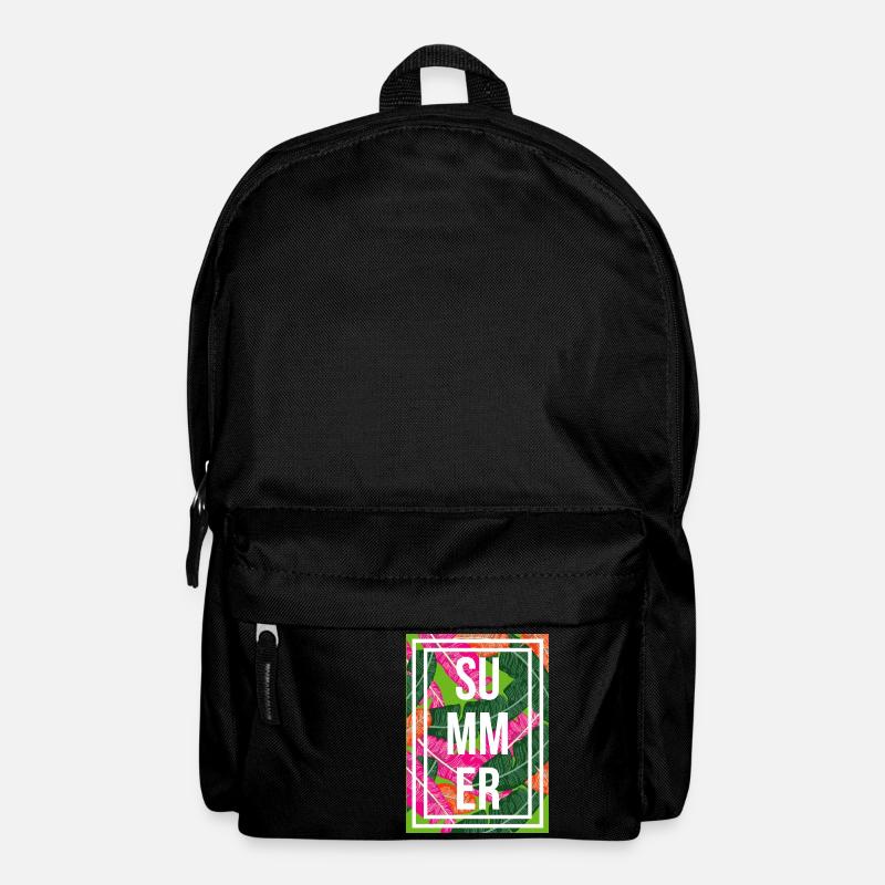 Palmes d’été - Sac à dos - noir