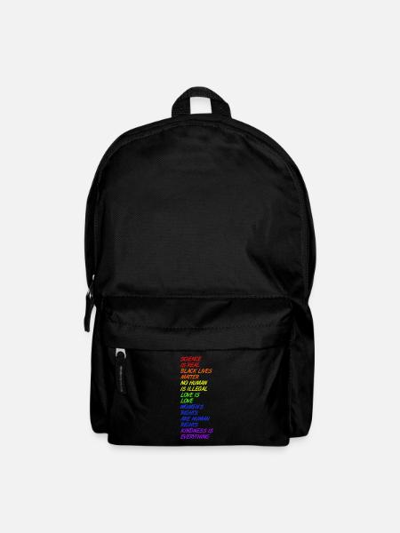 Science is real - LGBT - Backpack - black