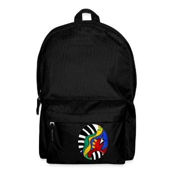 Abstract art - Backpack - black - Front