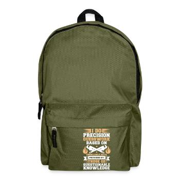 Pipefitters precision - Rucksack - Olivgrün - Vorne