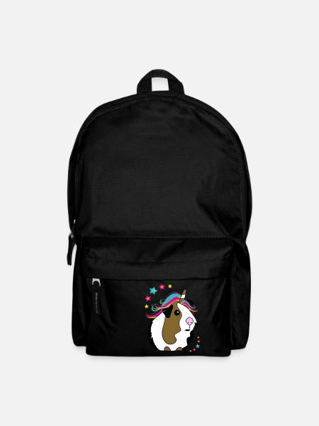 Unicorn guinea pig - Backpack - black