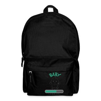 Schwangerschaft Baby Loading - Rucksack - Schwarz - Vorne
