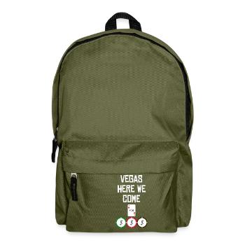 LAS VEGAS - Rucksack - Olivgrün - Vorne