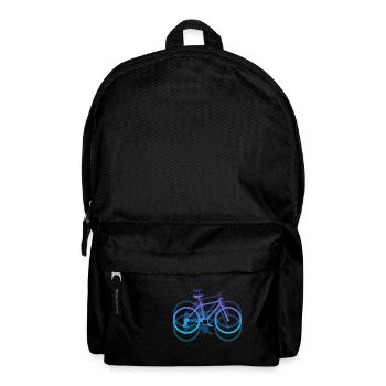 Fahrrad Radfahren Geschenk Fahrradfahrer Radsport - Rucksack - Schwarz - Vorne